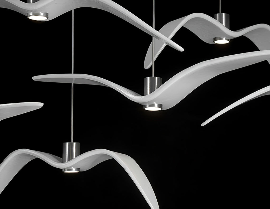 Aviara Çağdaş LED Sarkıt Aydınlatma — Minimalist Tavan Armatürü