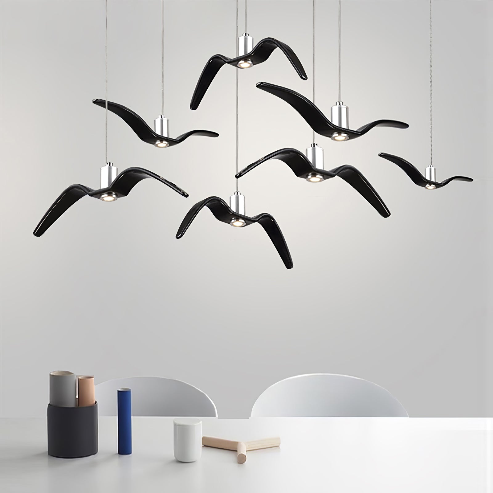 Aviara Çağdaş LED Sarkıt Aydınlatma — Minimalist Tavan Armatürü