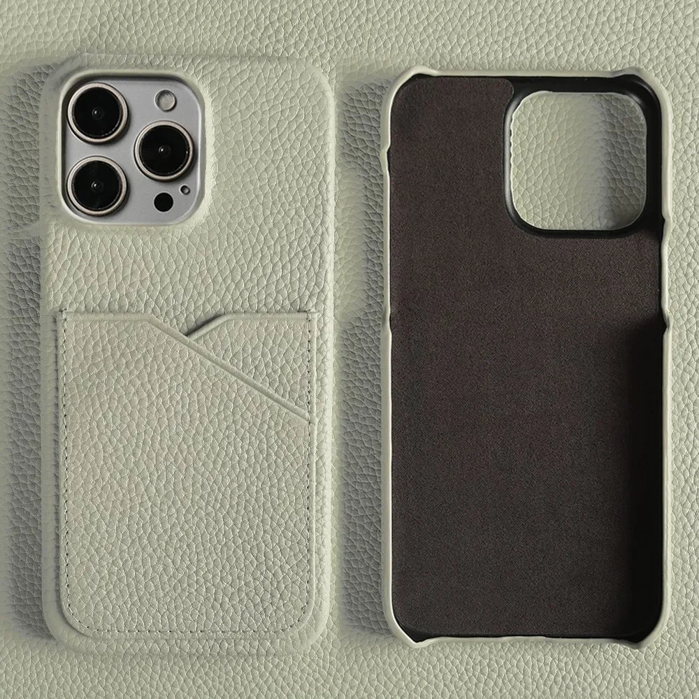 Etui na telefon SlimLine ze skóry naturalnej