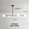 Lampu Gantung Bola Kaca Kacang Ajaib Nordic