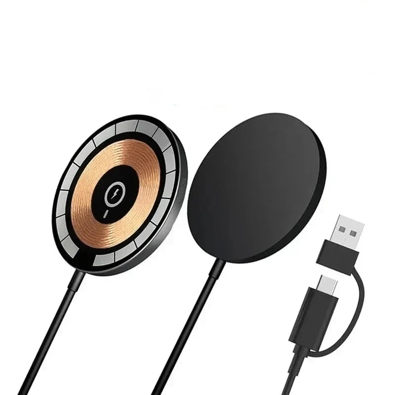 Orvane przenośna magnetyczna ładowarka bezprzewodowa 100W PD szybkie ładowanie dla iPhone i AirPods | Orntli