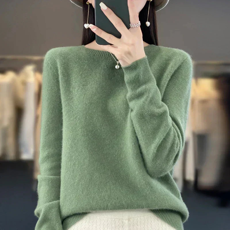 Elara Einhundert Prozent Australischer Merinowollpullover