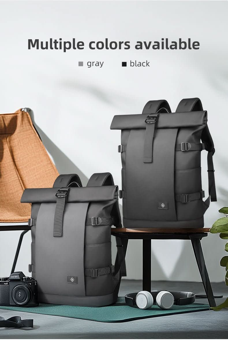 Mochila versátil y expandible TrailFlex con compartimento para portátil para aventureros