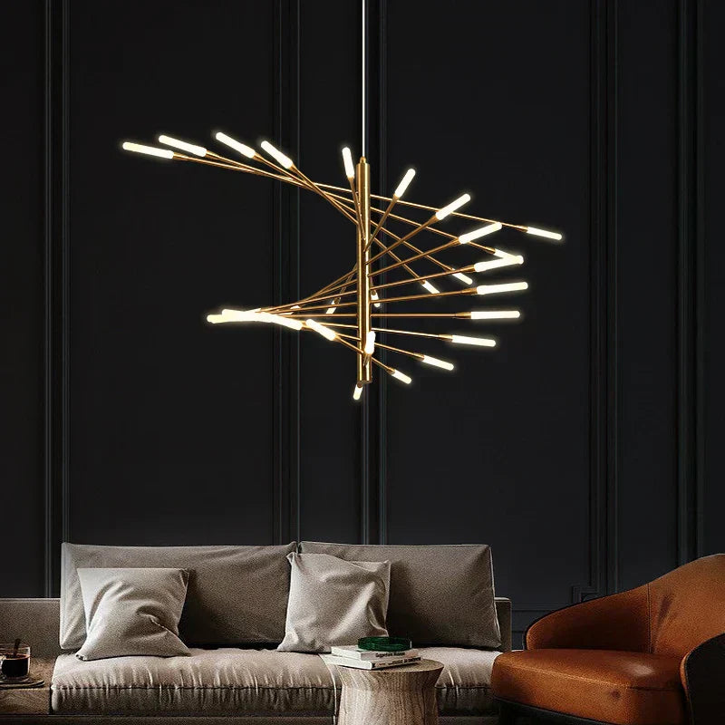 Lampadario a spirale Vrimlo