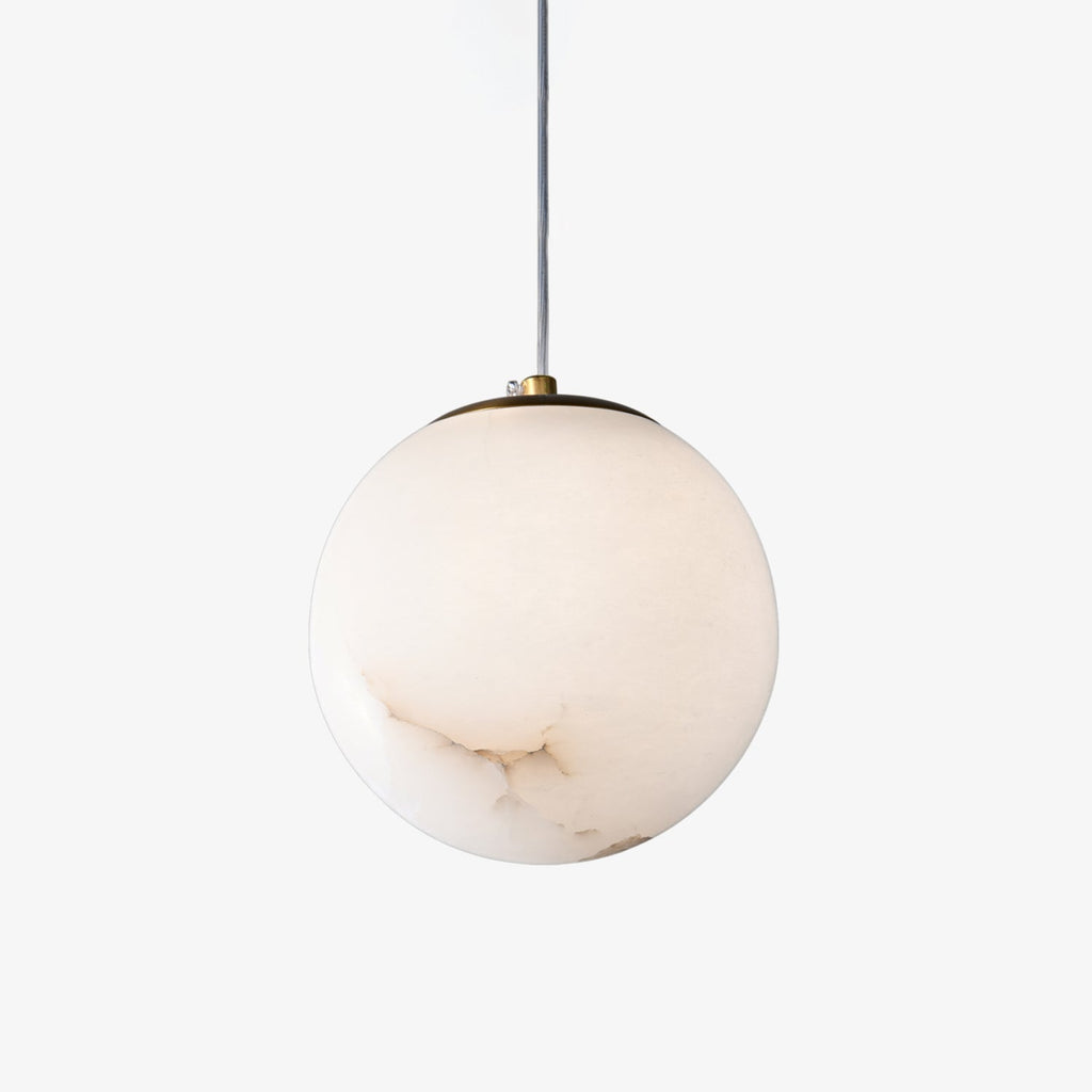 Esolisra Minimalist Alabaster Pendant Light - Neutralighting