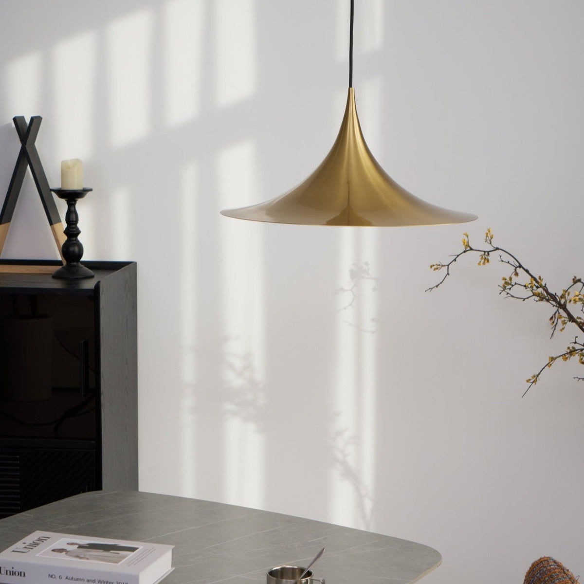 Semi Arched Pendant Light