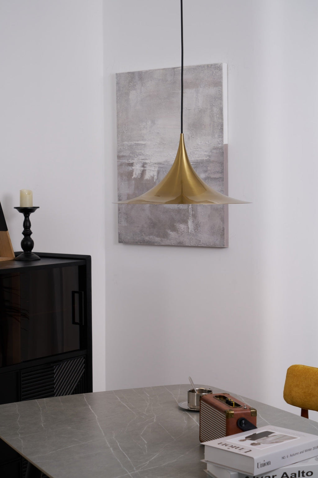 Semi Arched Pendant Light