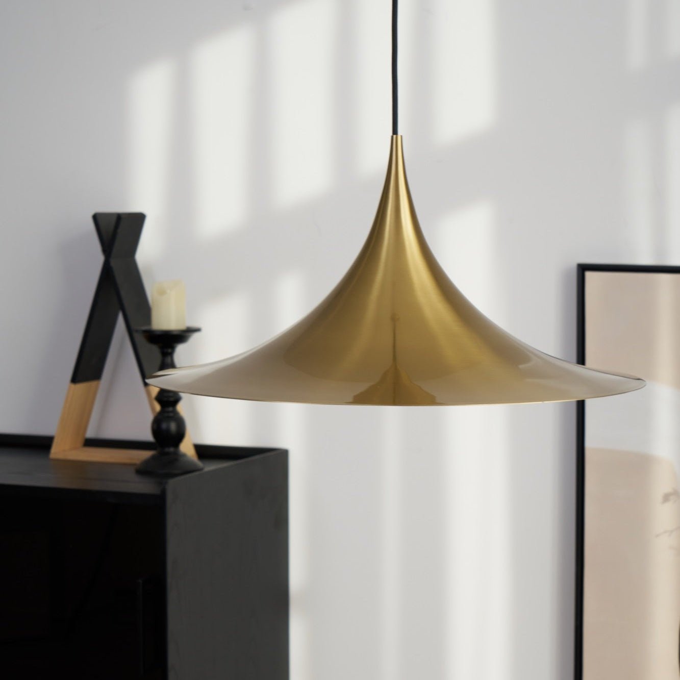 Semi Arched Pendant Light