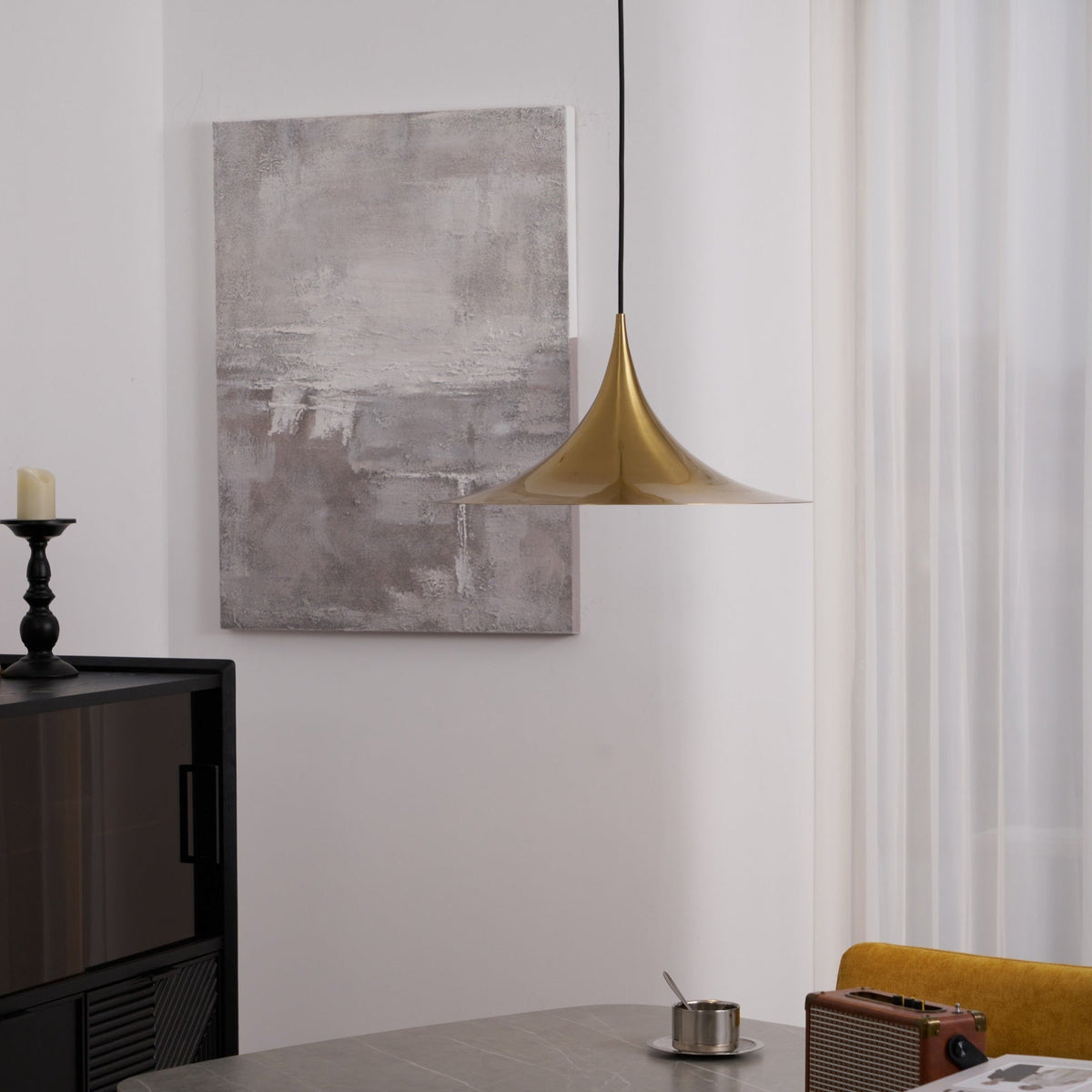 Semi Arched Pendant Light