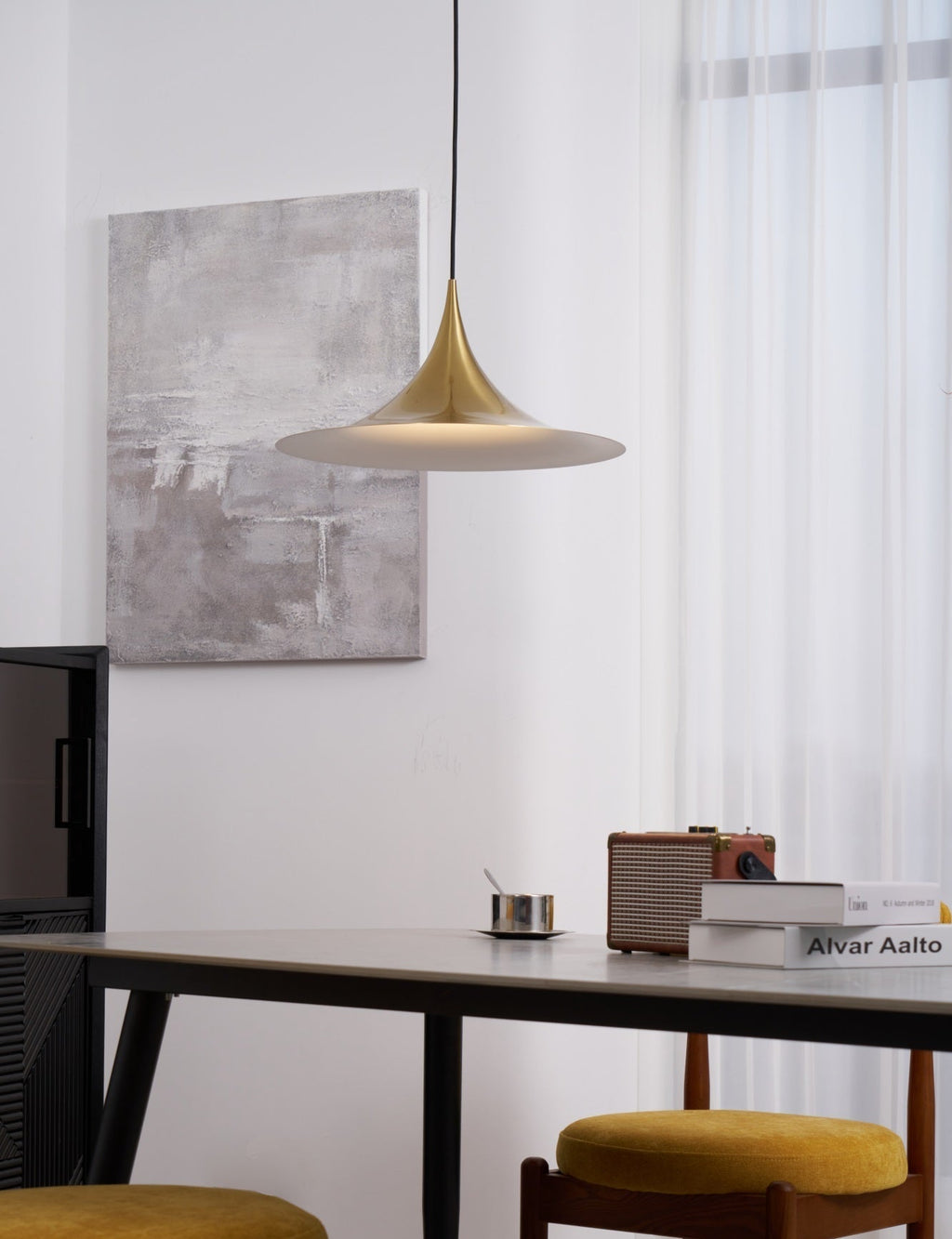 Semi Arched Pendant Light