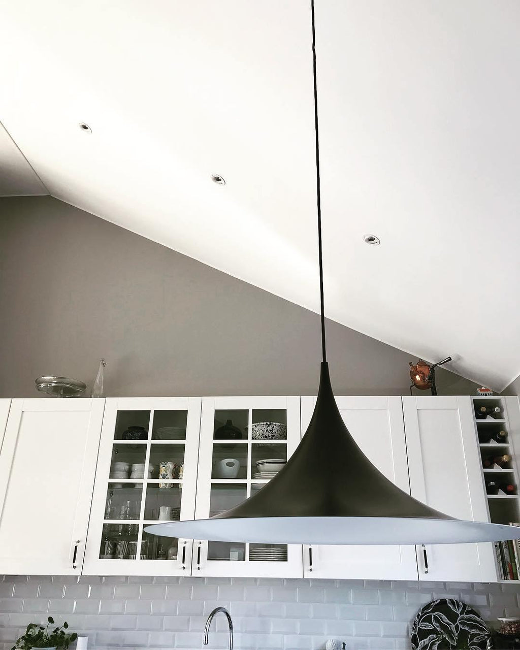 Semi Arched Pendant Light