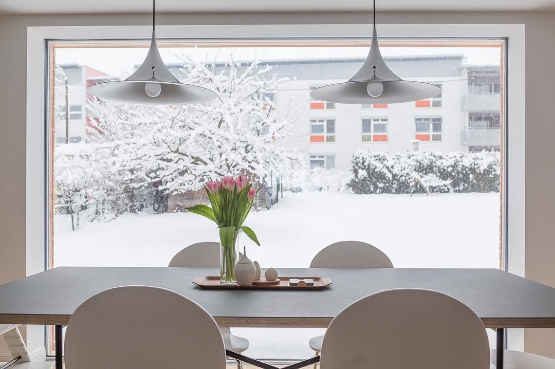 Semi Arched Pendant Light