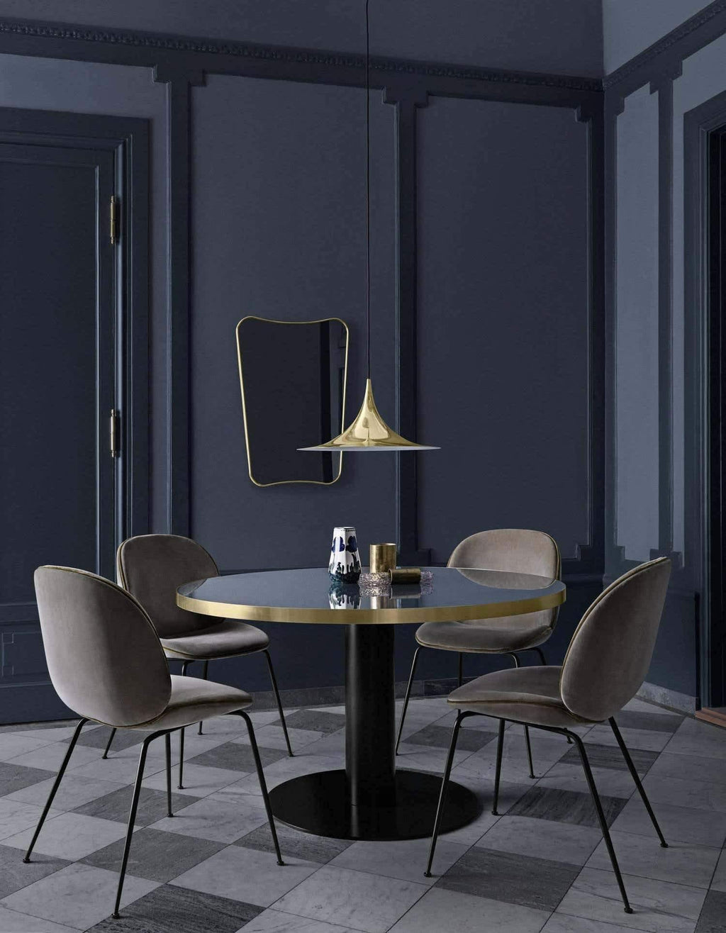 Semi Arched Pendant Light