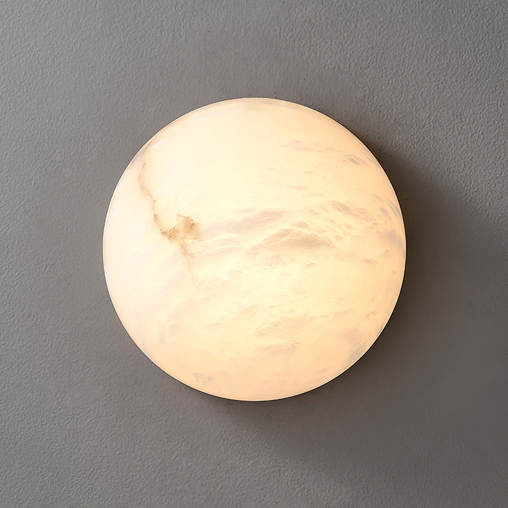 مصباح سقفي من المرمر بتصميم بسيط من فيزولييل — خيارات مقاس ∅ 5.9″ و∅ 9.8″