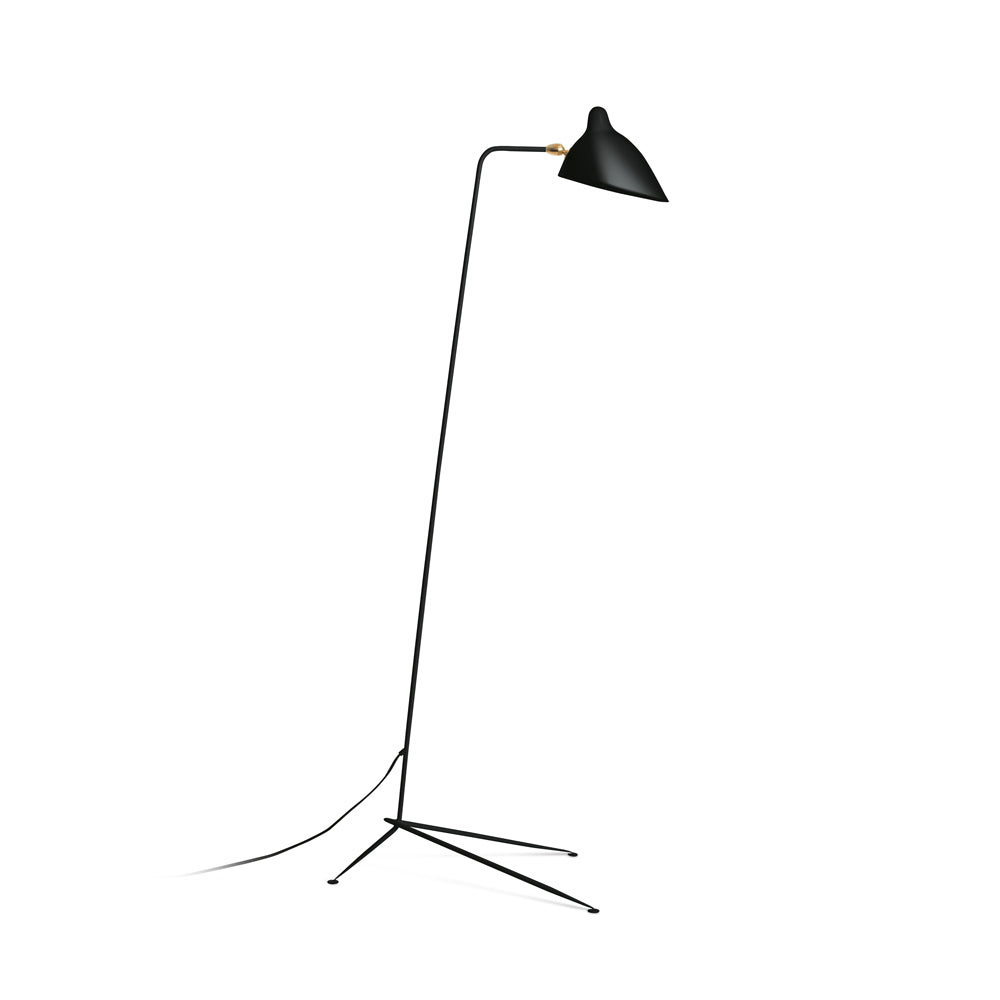 Stojací lampa ve tvaru pavouka s nastavitelnými rameny