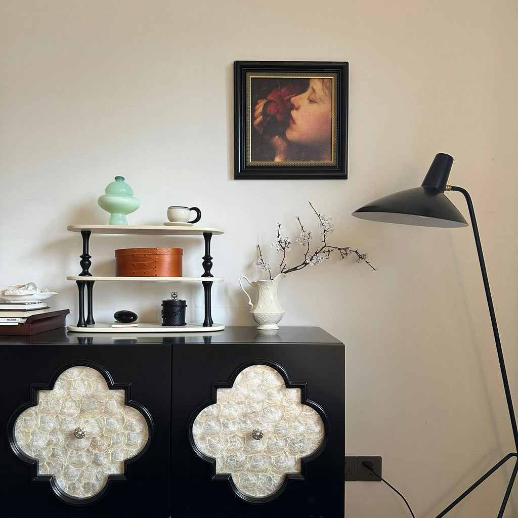 Stojací lampa ve tvaru pavouka s nastavitelnými rameny