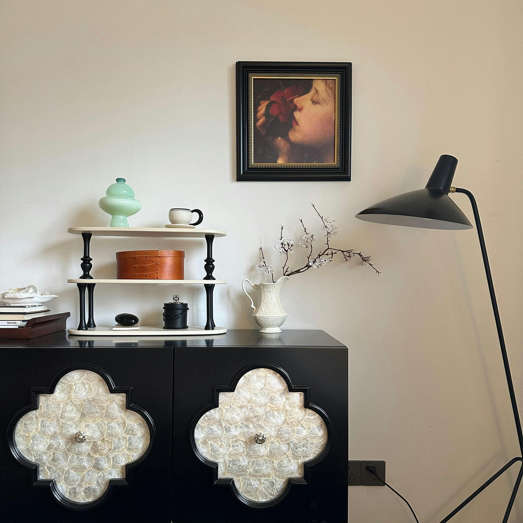 Stojací lampa ve tvaru pavouka s nastavitelnými rameny