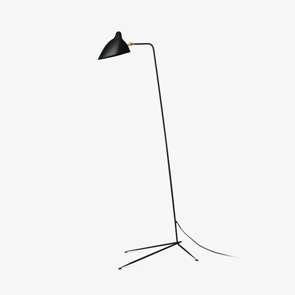 Stojací lampa ve tvaru pavouka s nastavitelnými rameny