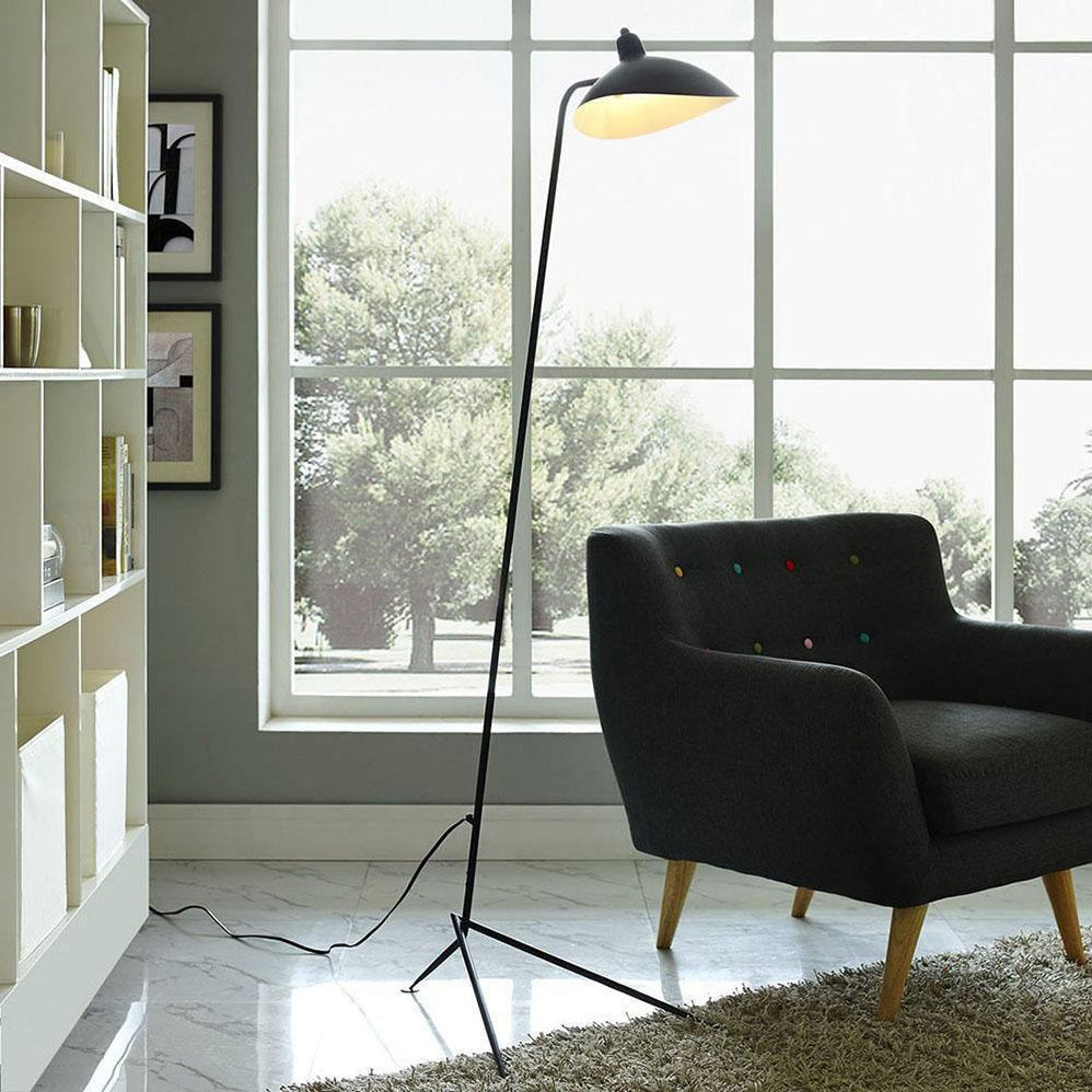 Stojací lampa ve tvaru pavouka s nastavitelnými rameny