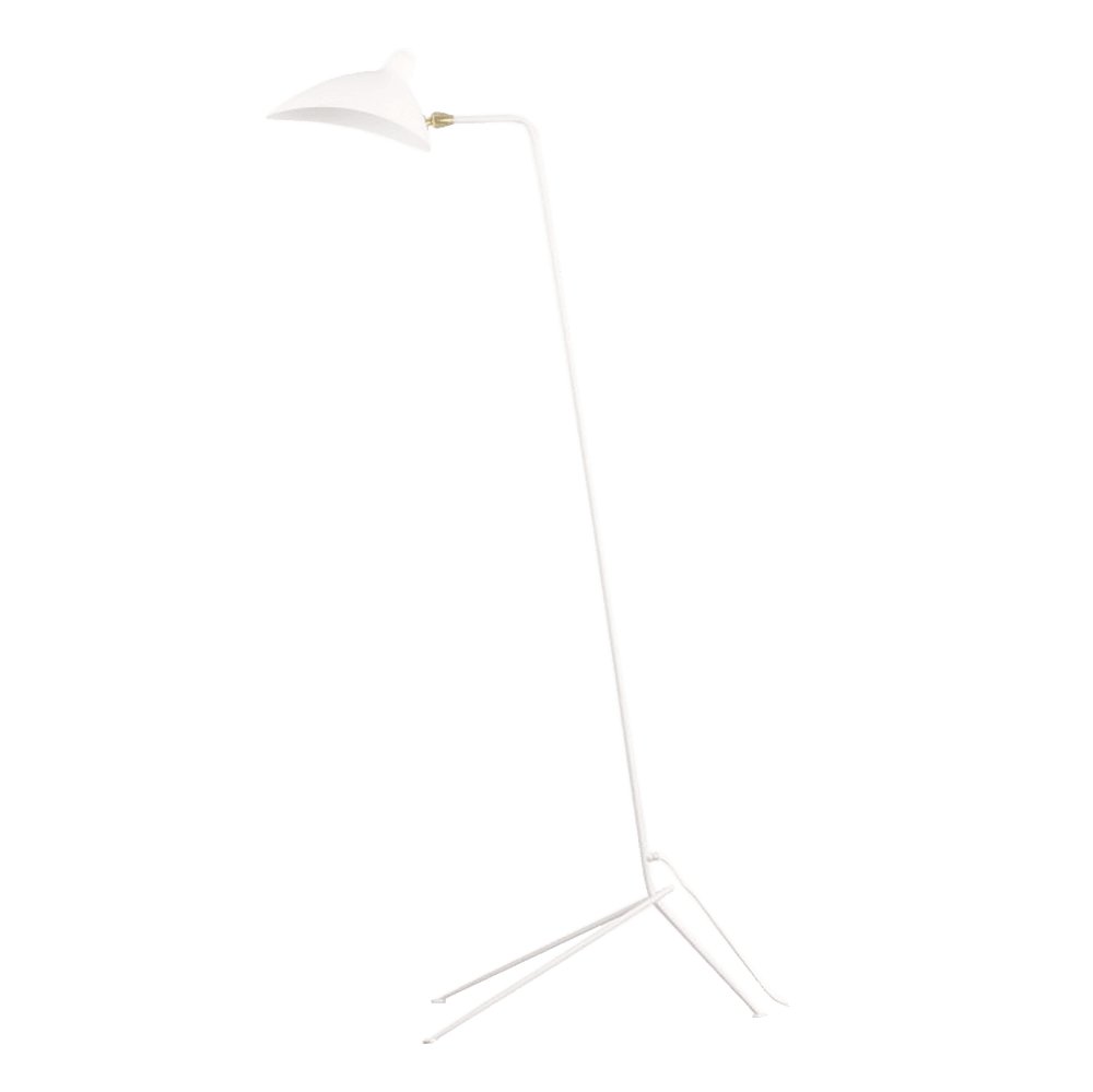 Stojací lampa ve tvaru pavouka s nastavitelnými rameny