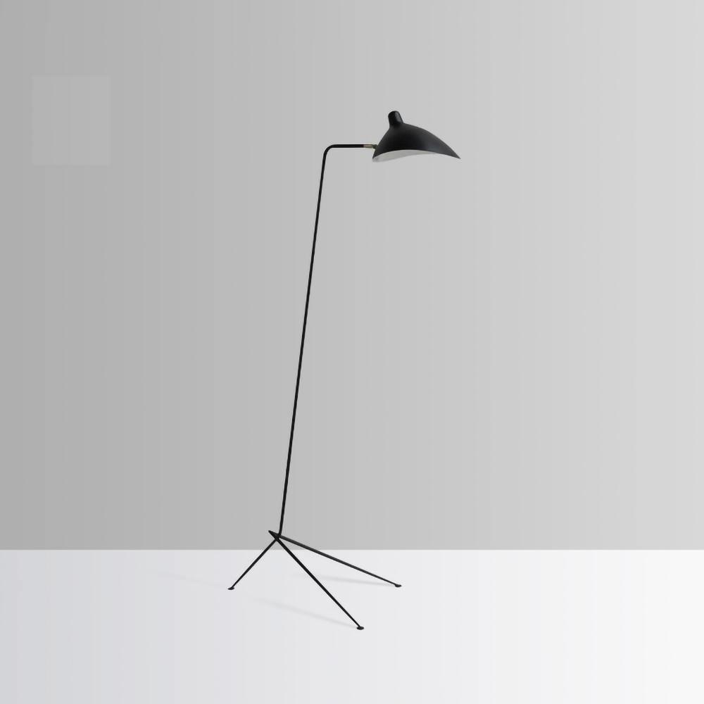 Stojací lampa ve tvaru pavouka s nastavitelnými rameny