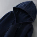 Baju Sejuk Lelaki Kain Bulu dan Kasmir Lembut Hangat Rajutan Pullover Cuci Tangan Sahaja