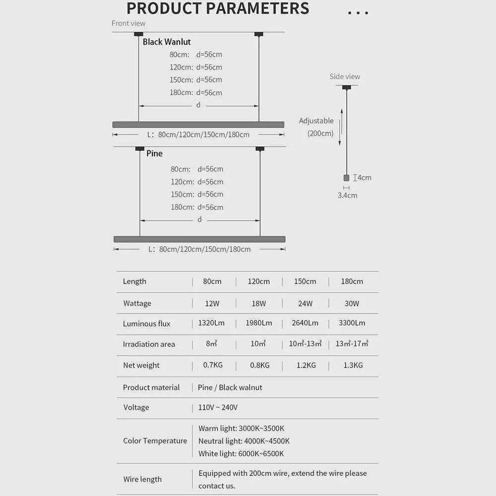 Juan függeszték lámpa kollekció