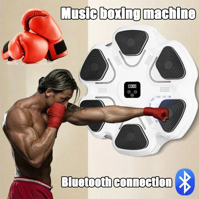 Entraîneur de Boxe Musical Intelligent – Cible Murale Interactive pour Fitness et Entraînement des Réflexes