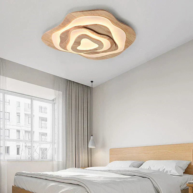 Lustre en bois Zayden
