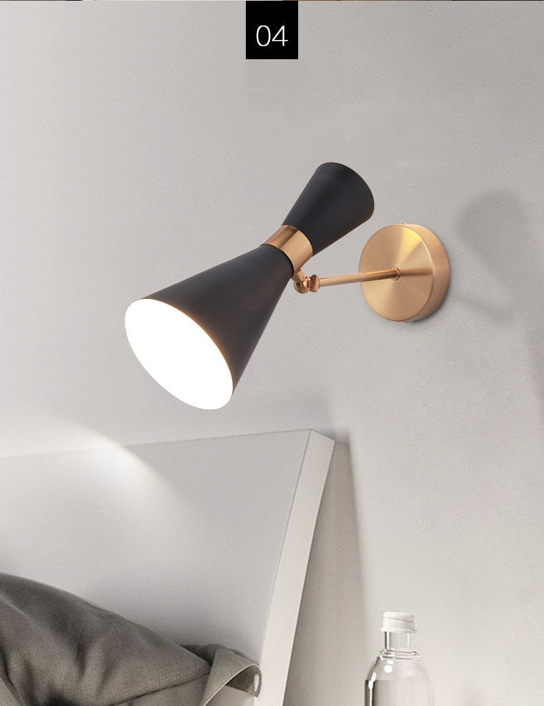 IIS Nara Nordic Home Living Bedside Wall Light Minimalist