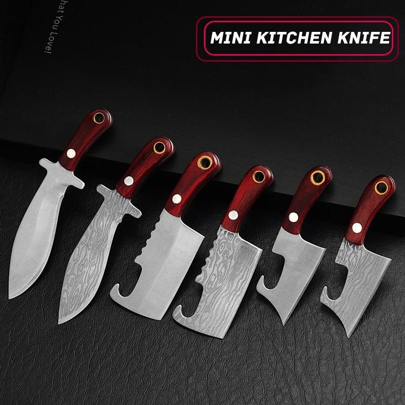 Küchenmesser-Schlüsselanhänger