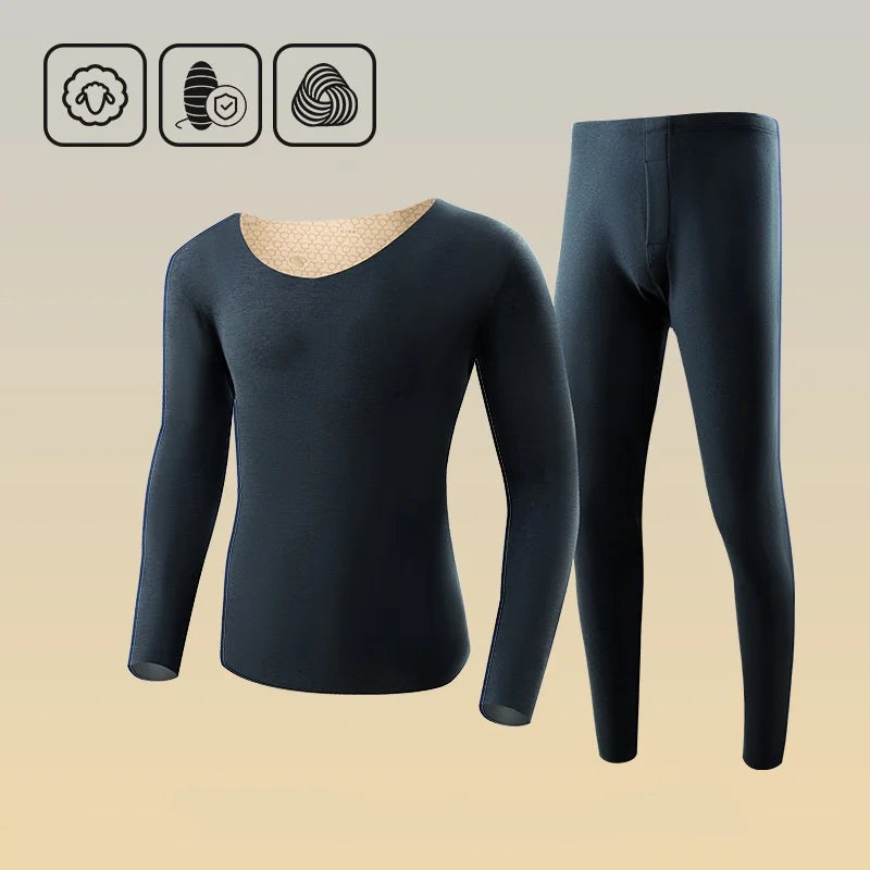 Emma ženski termo komplet – bešavni, debeli, dvoslojni topli zimski odjevni predmet