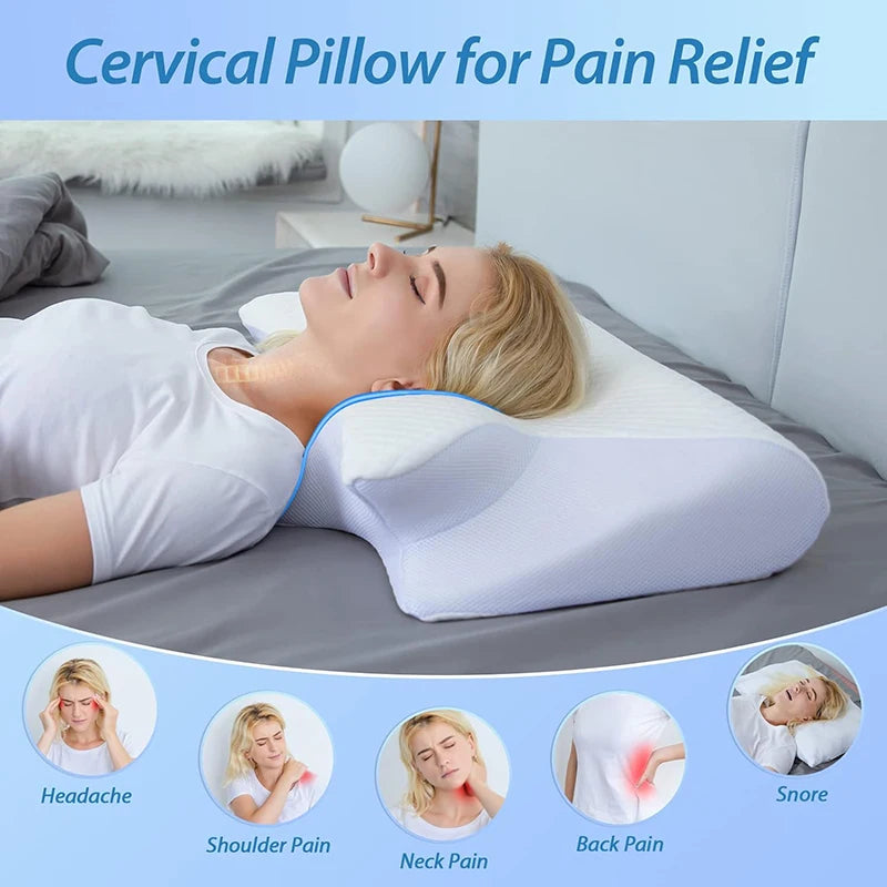 Cuscino per il collo in memory foam CozyRest®