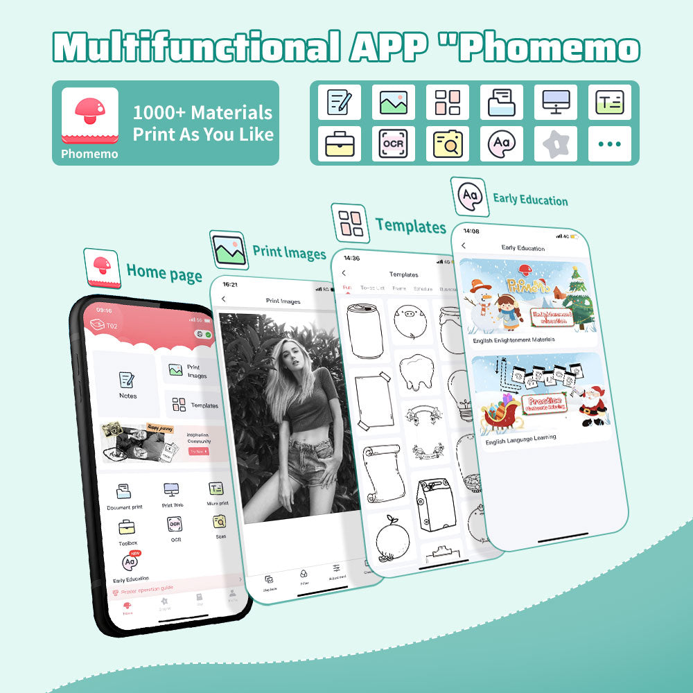 Taşınabilir Mini Yazıcı Nova Print Anında Fotoğraf Yazıcısı
