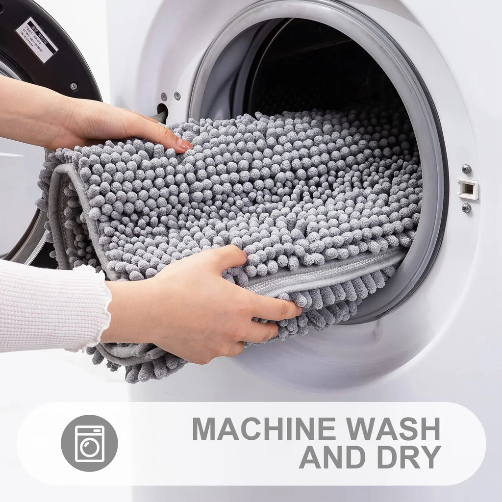 Thick Non-Slip Bath Mat – Soft, Absorbent Bathroom Rug for Safety and Comfort