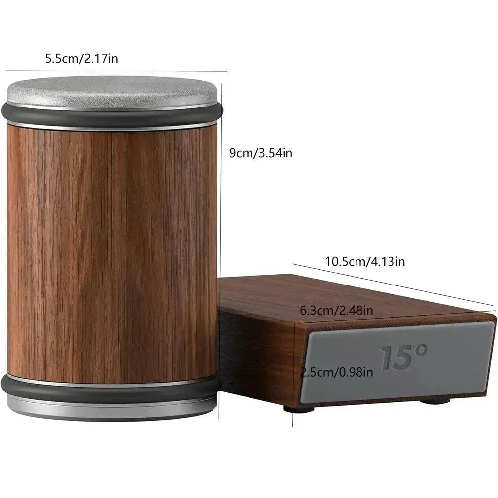 ProEdge - プレミアムナイフセット（シャープナー付き）- プロフェッショナルキッチン品質の刃