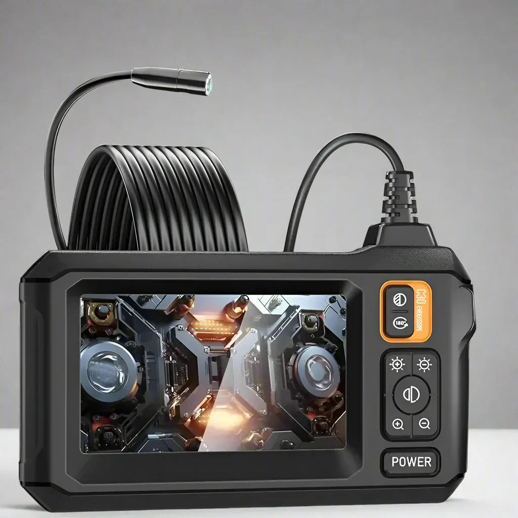 Telecamera endoscopica industriale NOVA – Schermo IPS 4,3" HD 1080P | Strumento di ispezione impermeabile