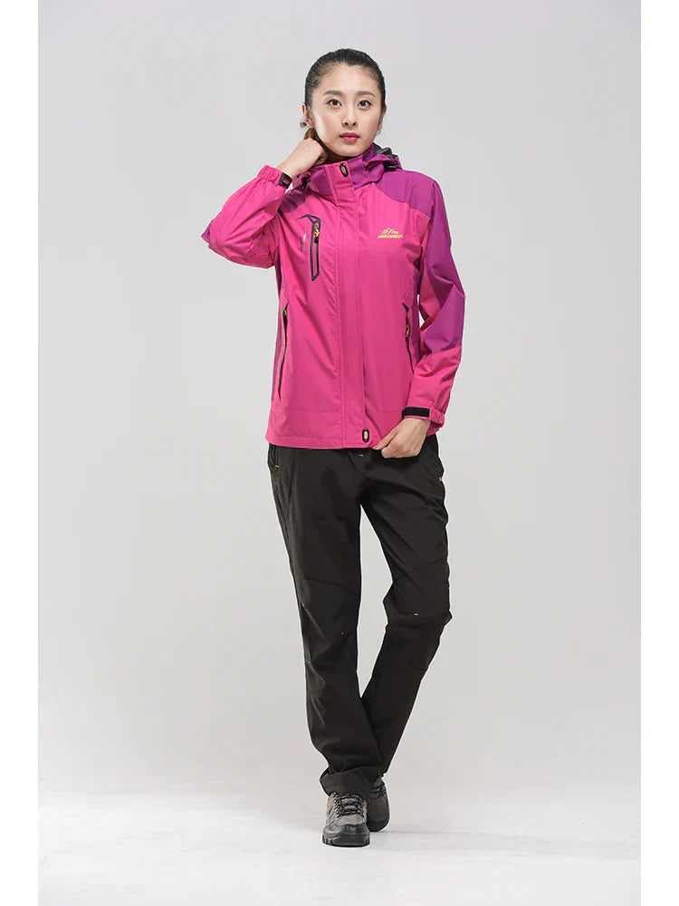 Veste d'automne pour femme – Imperméable et coupe-vent pour la randonnée, l'escalade et les voyages