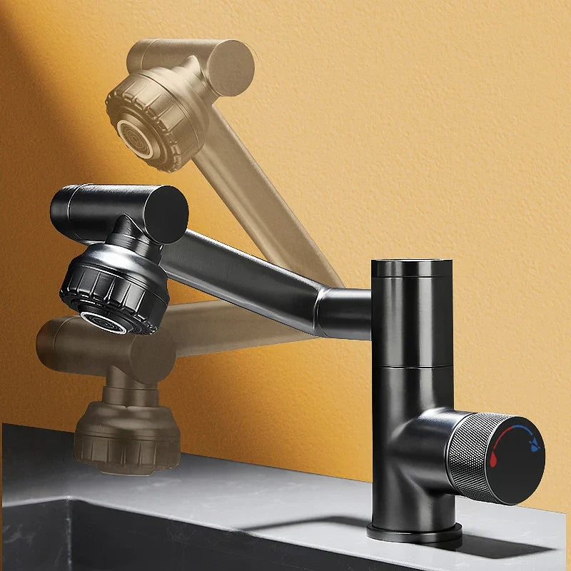 Sara LED digitalna slavina za umivaonik – rotacija 360°, miješalica za toplu i hladnu vodu