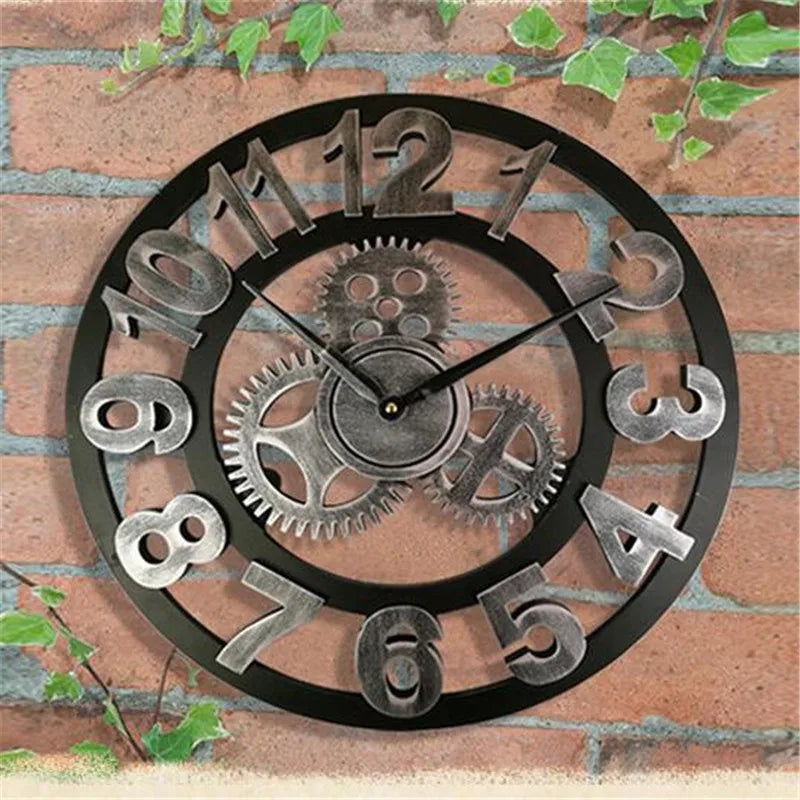 HeritageClock – Reloj de pared en diseño de madera europea