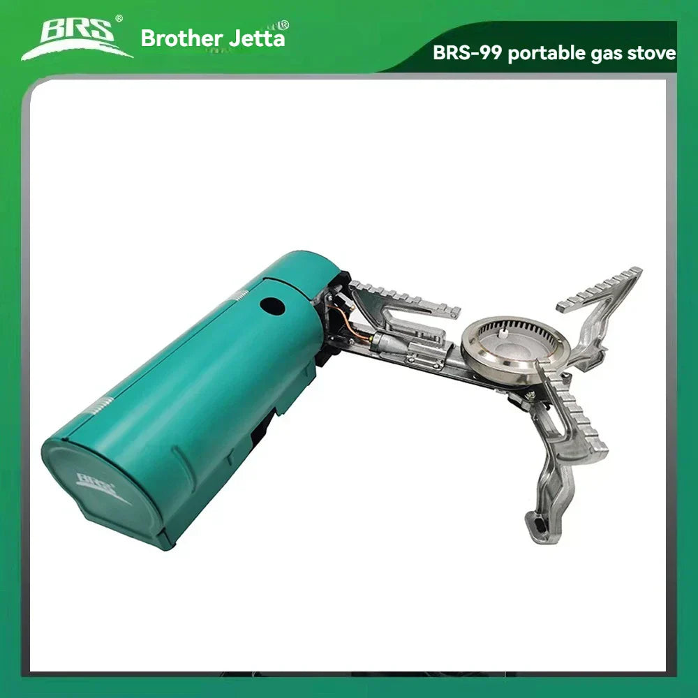 Compact Foldable Butane Camping Stove With 2670W High Heat Power
