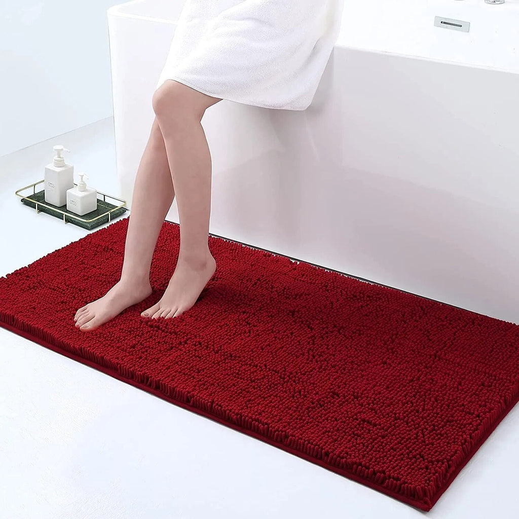 Thick Non-Slip Bath Mat – Soft, Absorbent Bathroom Rug for Safety and Comfort