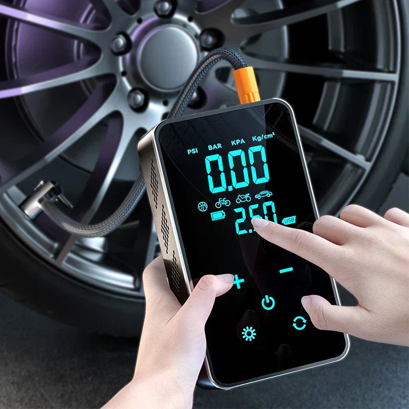 Nova 150PSI intelligens, vezeték nélküli légpumpa - hordozható elektromos gumifújó autókhoz, kerékpárokhoz és motorkerékpárokhoz