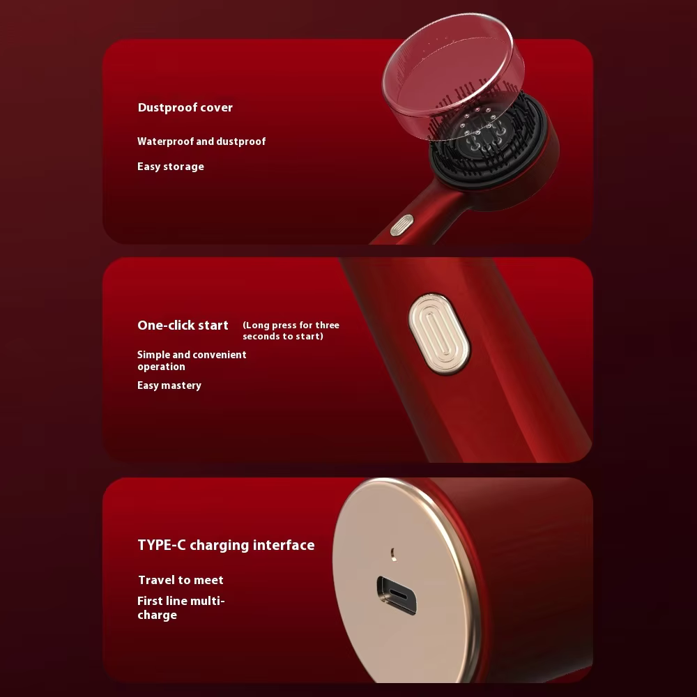 Deluxe Edition Red Light Scalp Therapy Comb Series