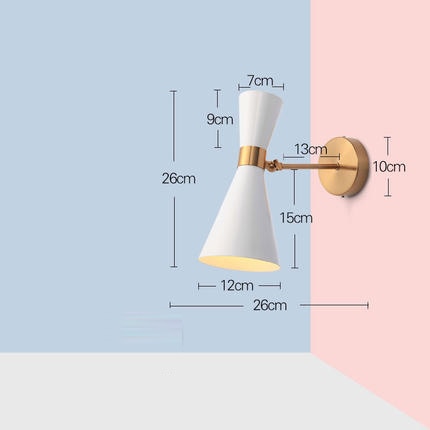 IIS Nara Nordic Home Living Bedside Wall Light Minimalist
