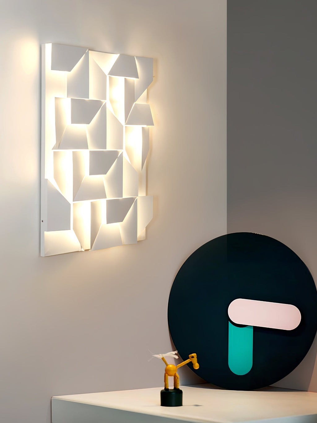 Nástěnné svítidlo Shadows Grand — LED nástěnné světlo s difuzorem