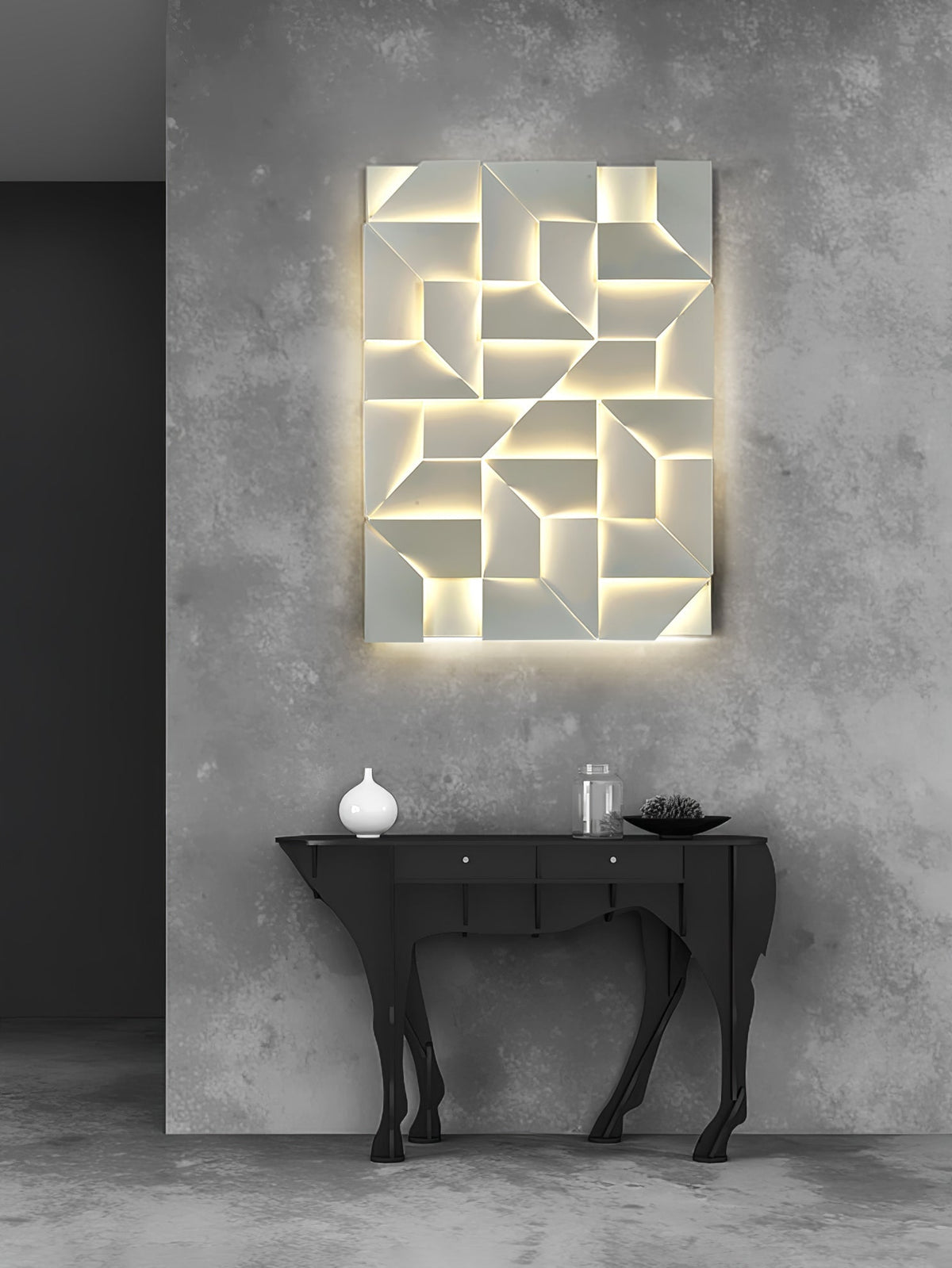 Nástěnné svítidlo Shadows Grand — LED nástěnné světlo s difuzorem
