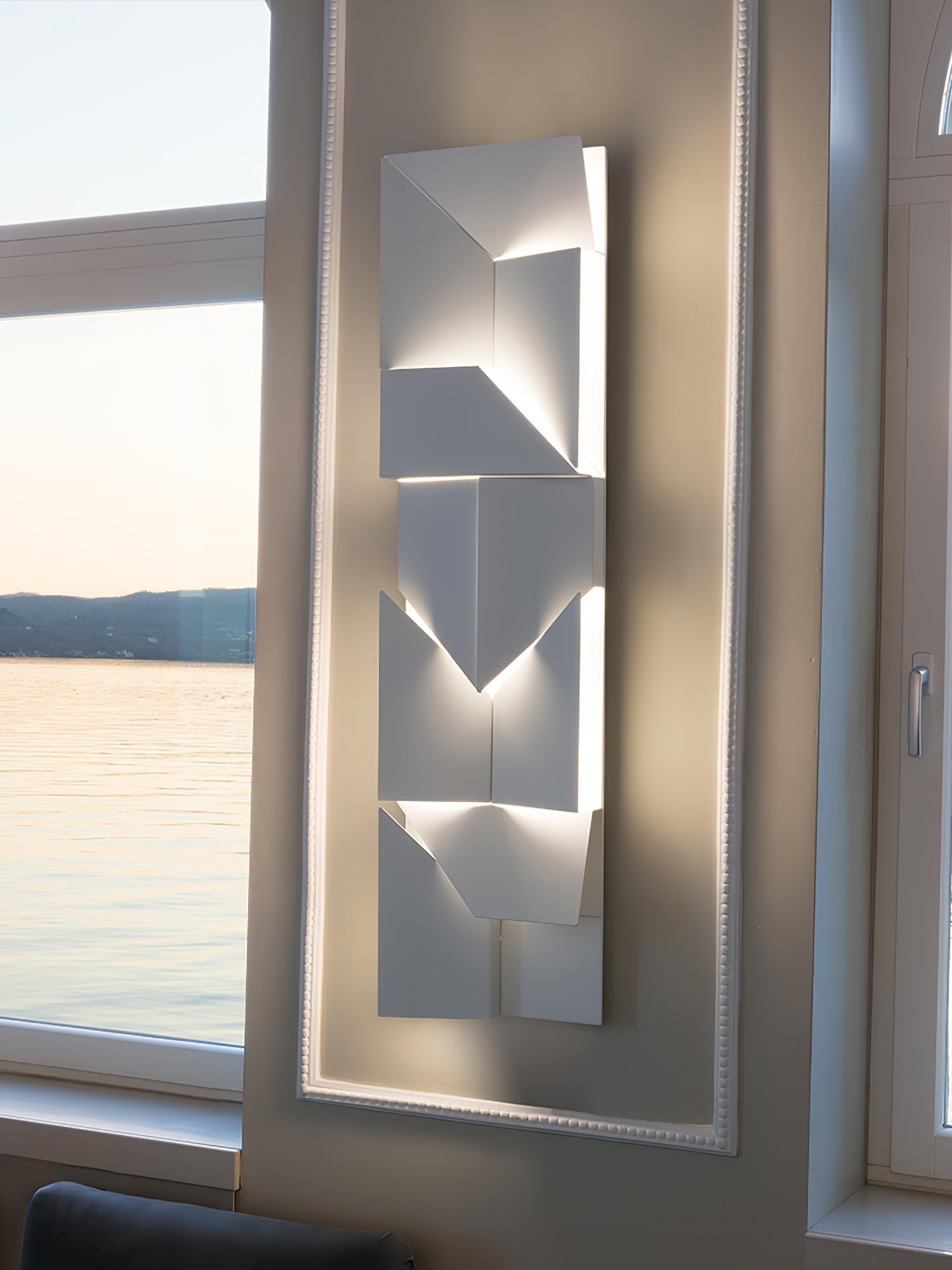 Nástěnné svítidlo Shadows Grand — LED nástěnné světlo s difuzorem