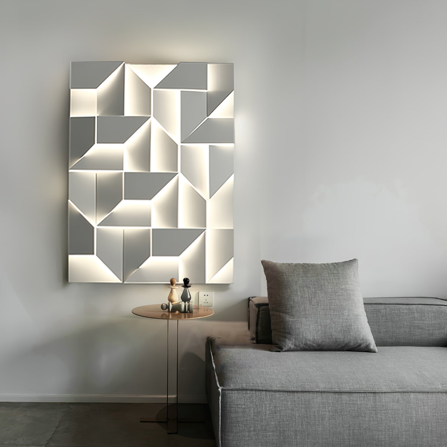 Nástěnné svítidlo Shadows Grand — LED nástěnné světlo s difuzorem