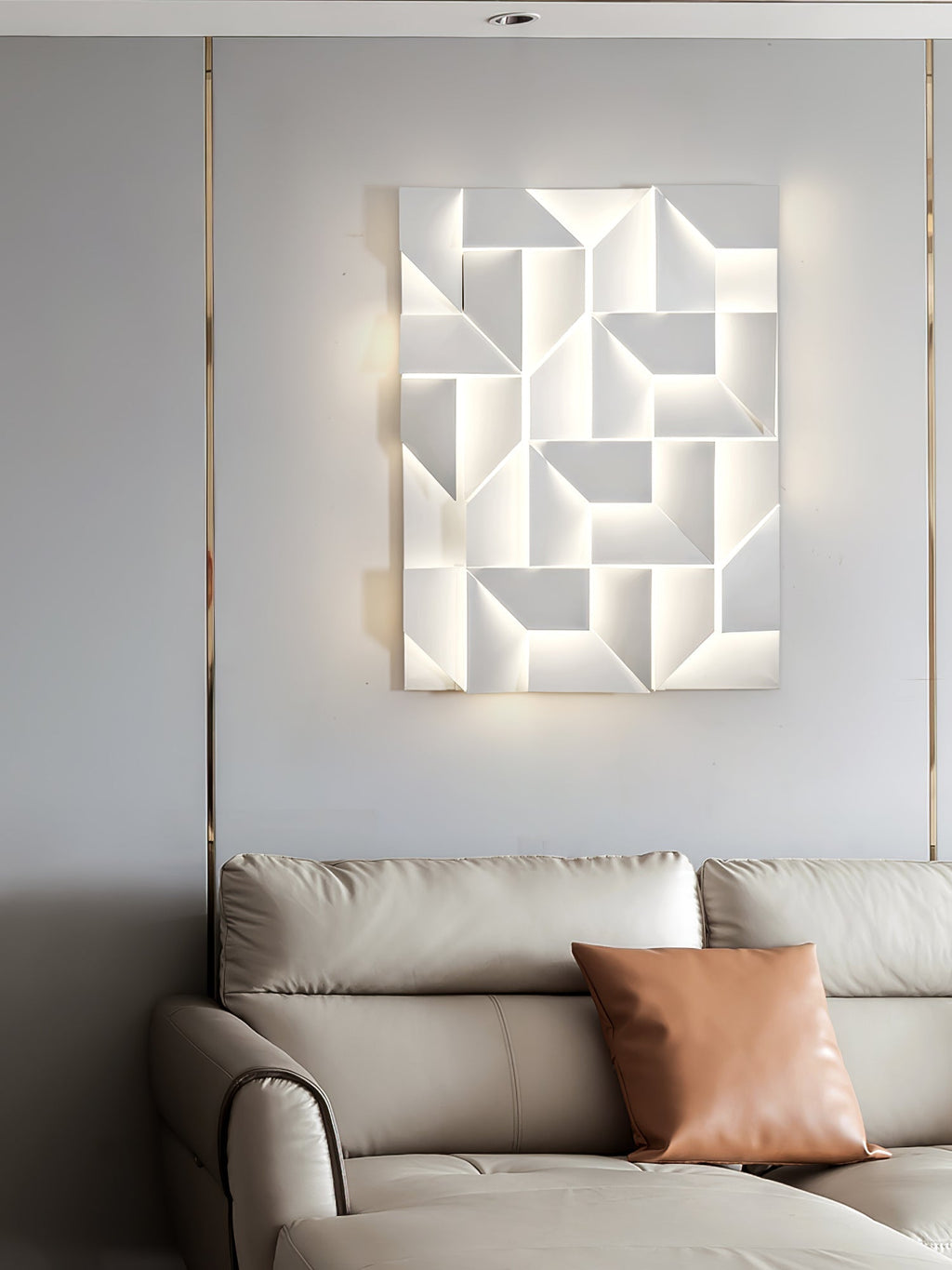 Nástěnné svítidlo Shadows Grand — LED nástěnné světlo s difuzorem